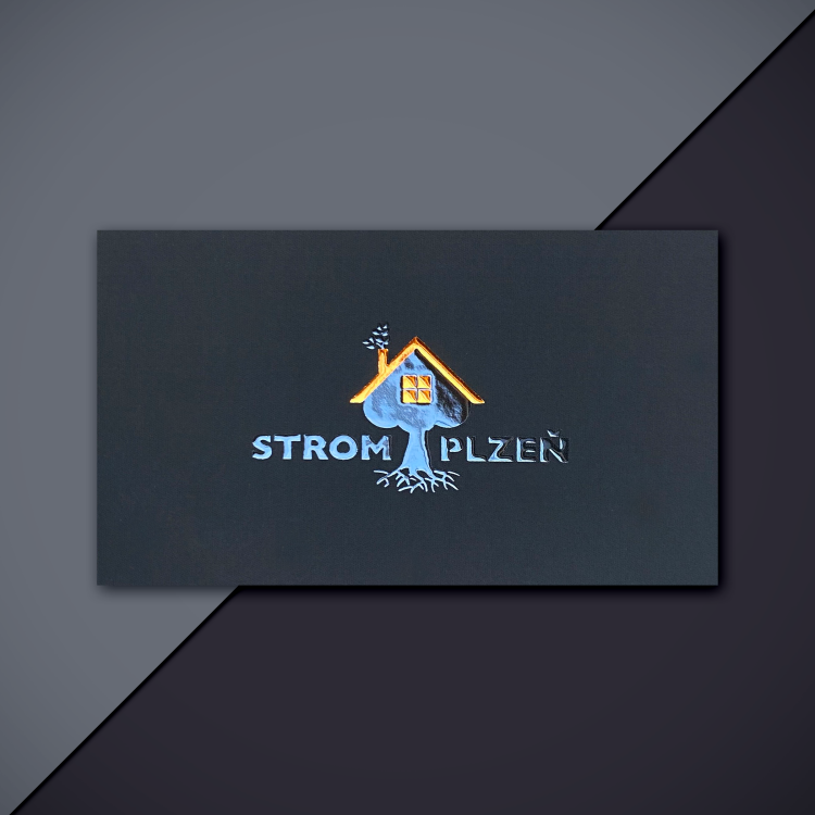 Business cards with a professional design